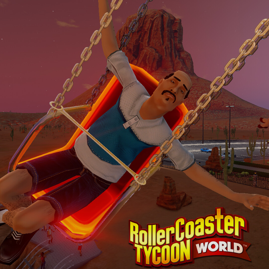 ArtStation - Characters Roller Coaster Tycoon World