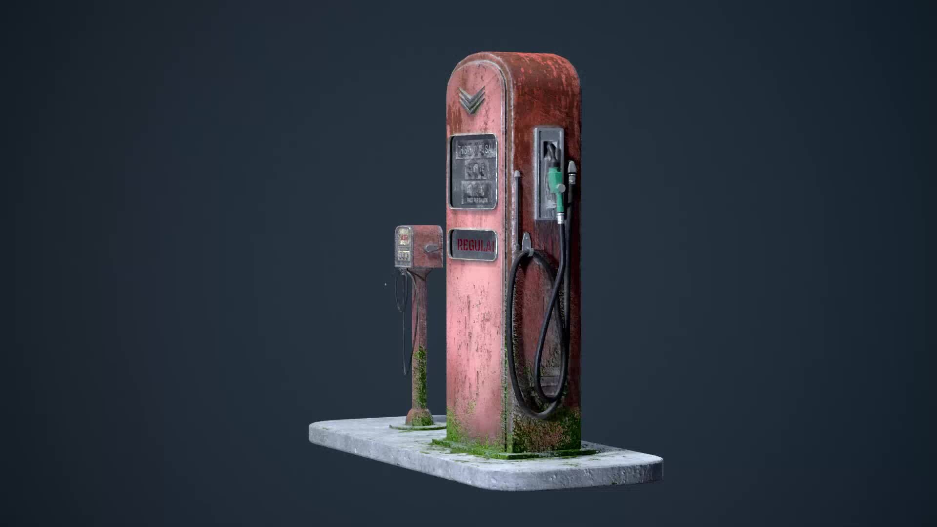 ArtStation Old Fuel Pump