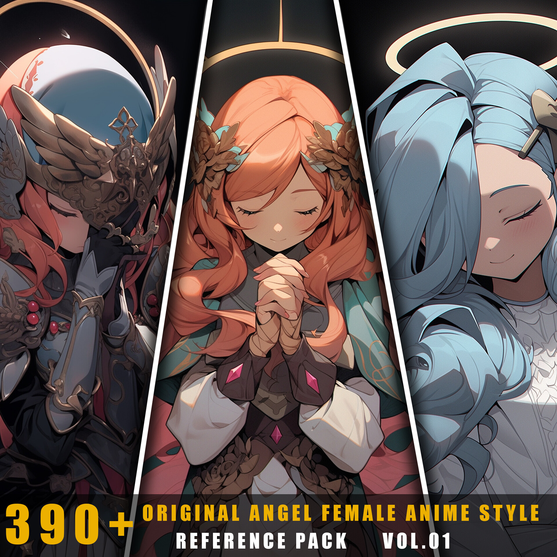 ArtStation - 360+ Original King Male Anime Style - References Pack Vol.05