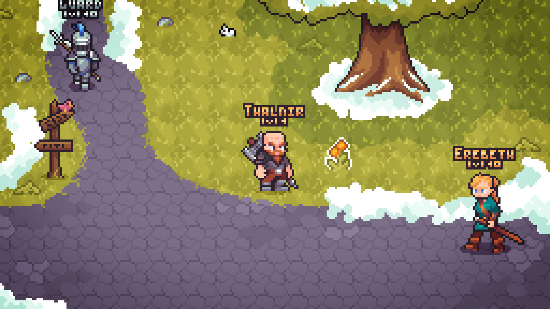 ArtStation - 2D Fantasy RPG Mockup