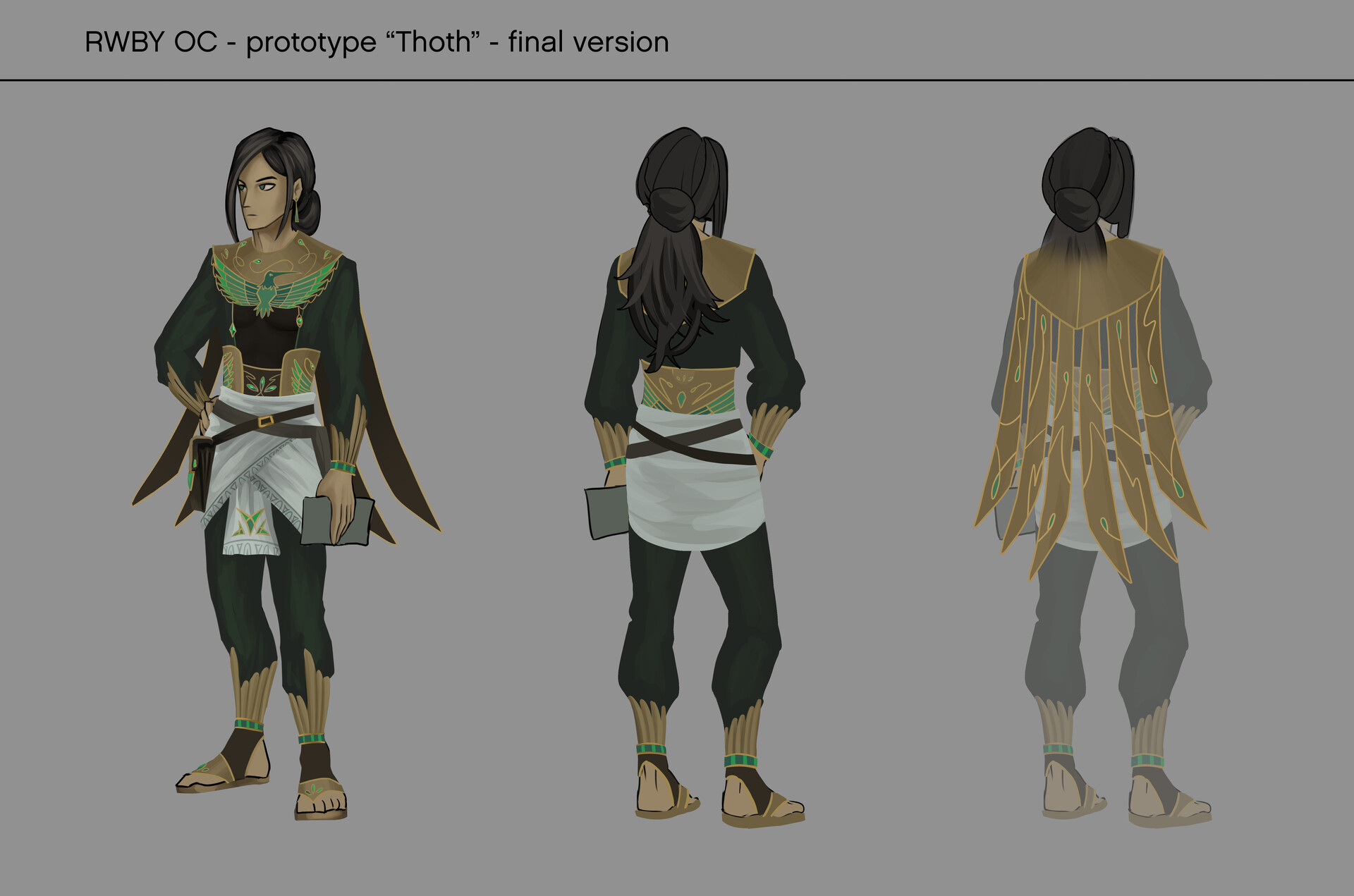 Artstation - Rwby X Pathfinder Oc Concept - Prototype “thoth”