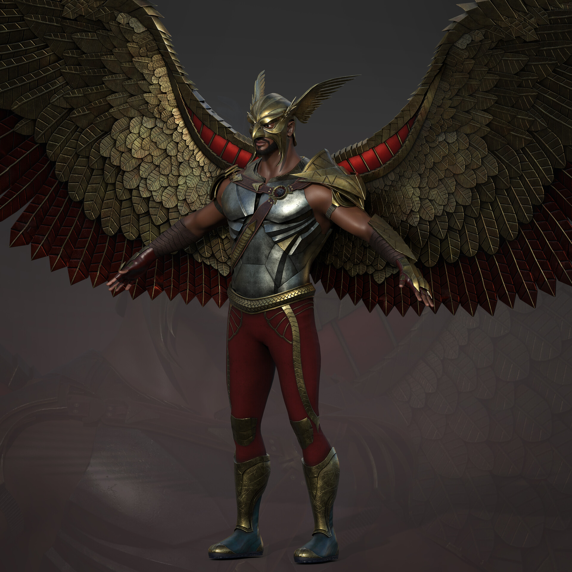 ArtStation Hawkman Game Character