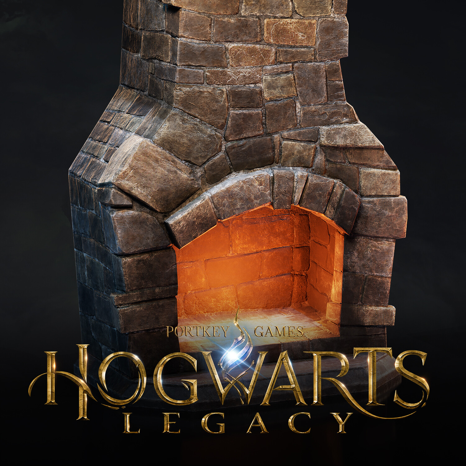 ArtStation Hogwarts Legacy Tscrolls Fireplace