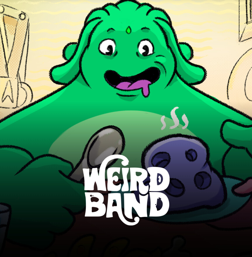 Weird Band - Gulp and his food