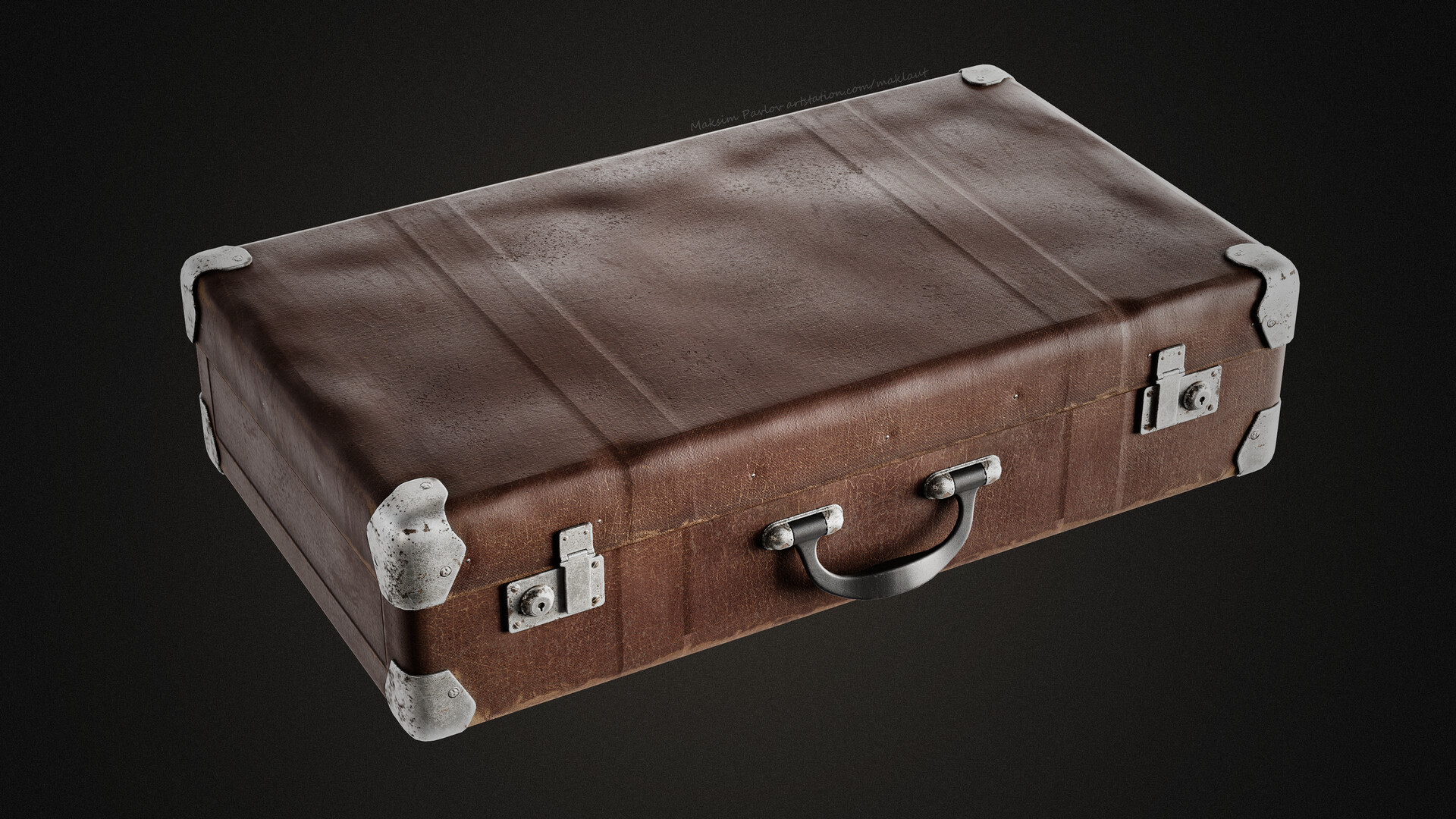 ArtStation - Old vintage suitcase