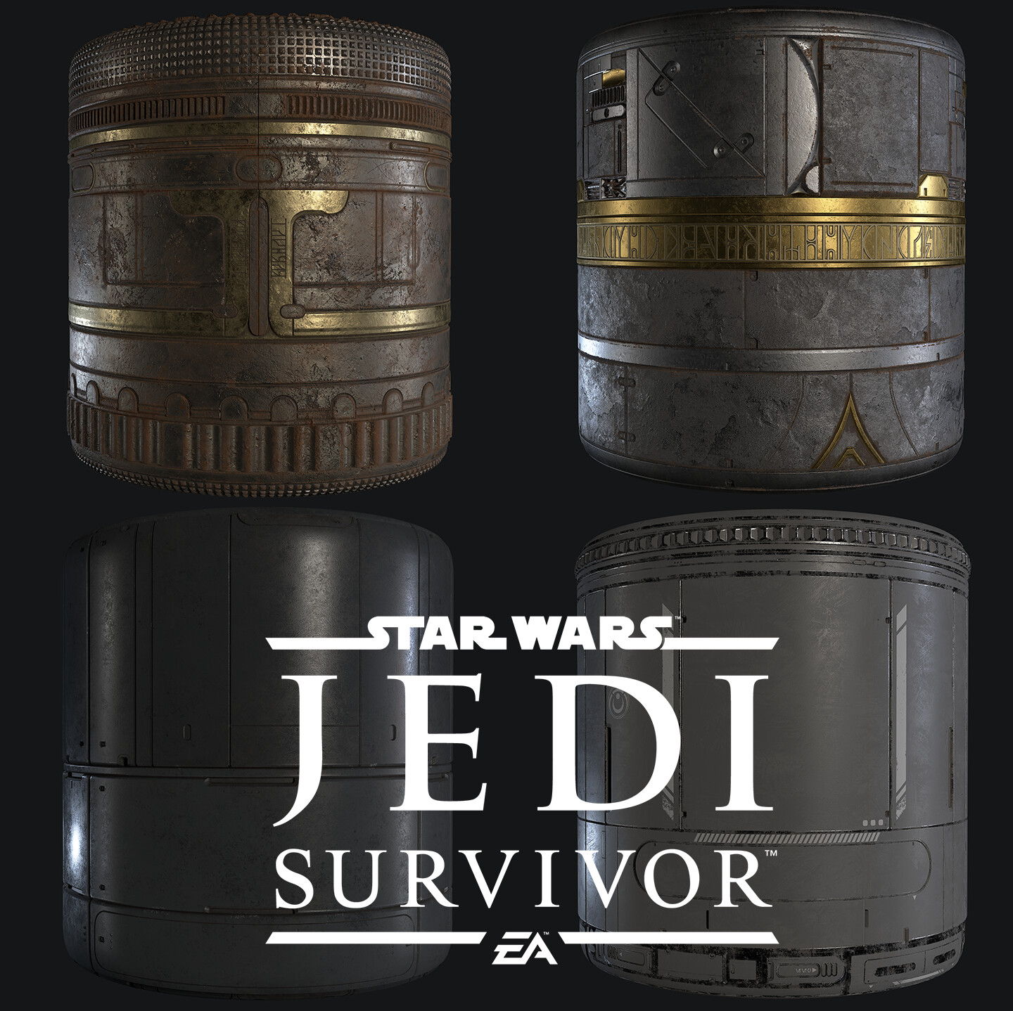 ArtStation Jedi Survivor Materials