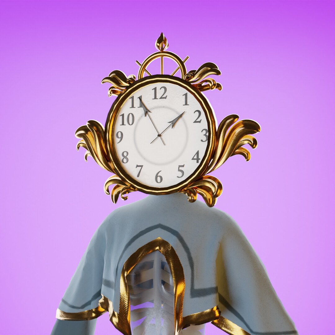 ArtStation - Human clock