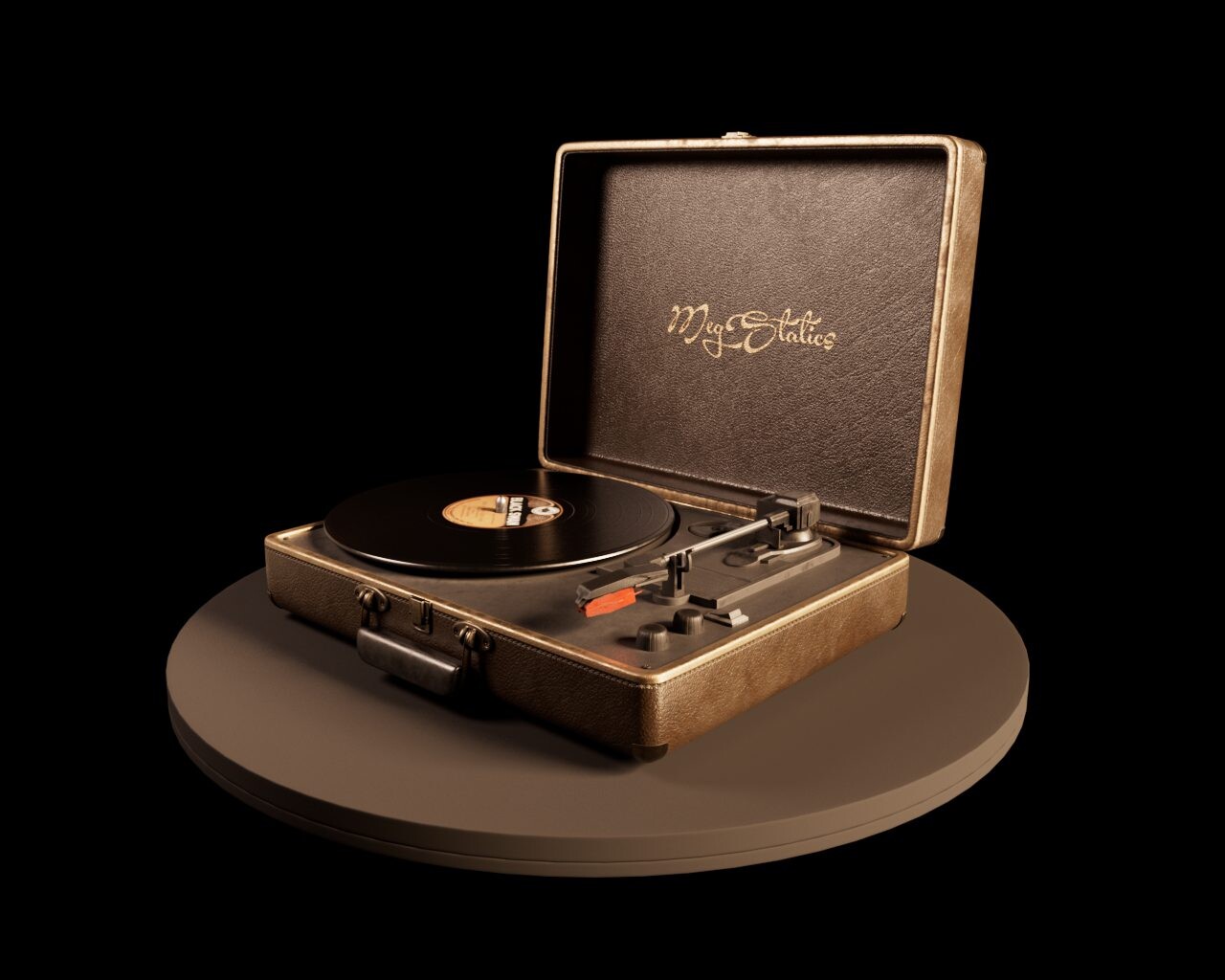 ArtStation - Vinyl Player