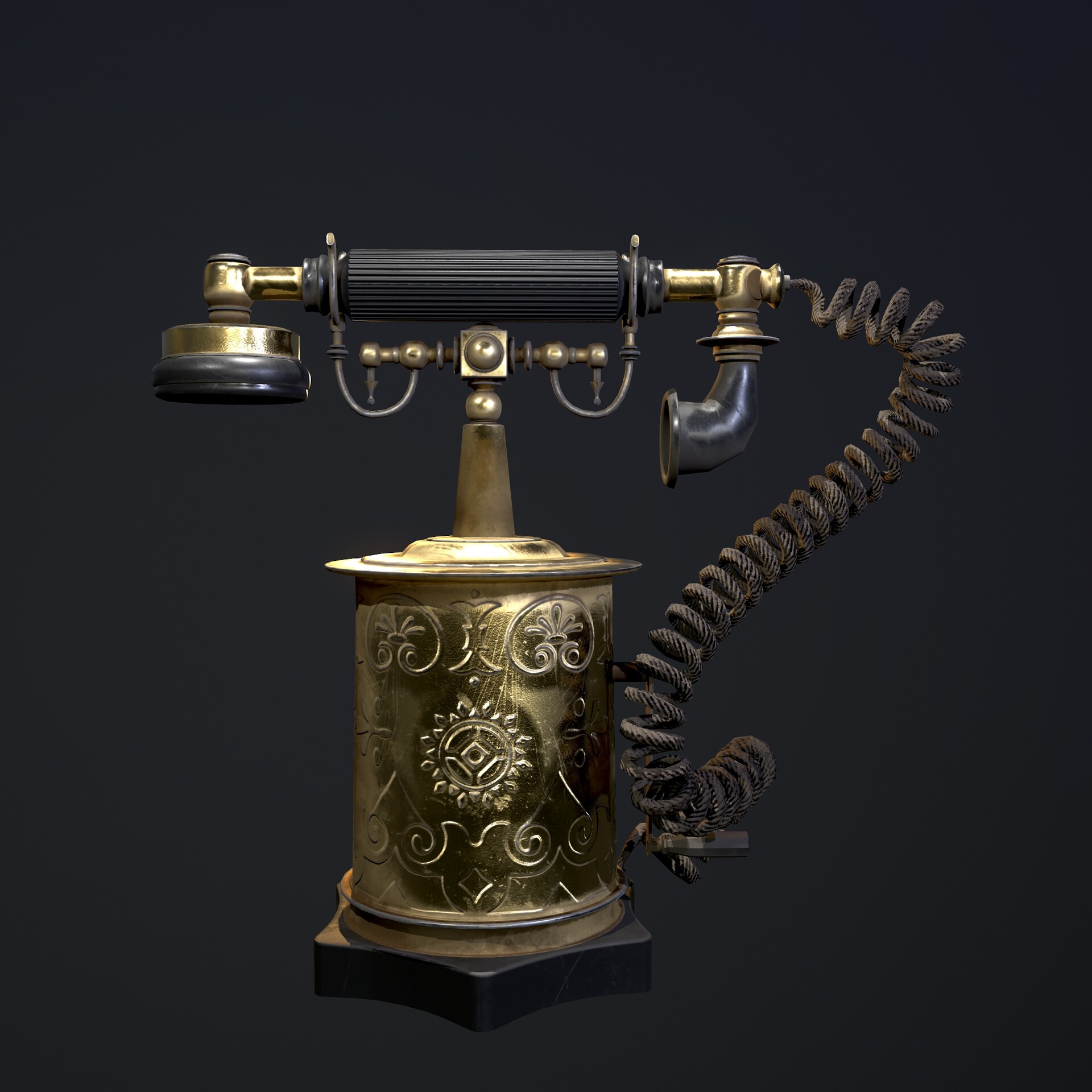 ArtStation - Old House Phone