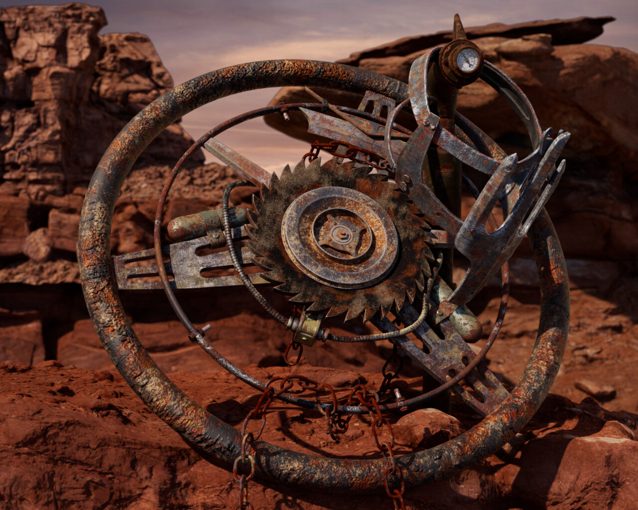 ArtStation - Rusted detail concept