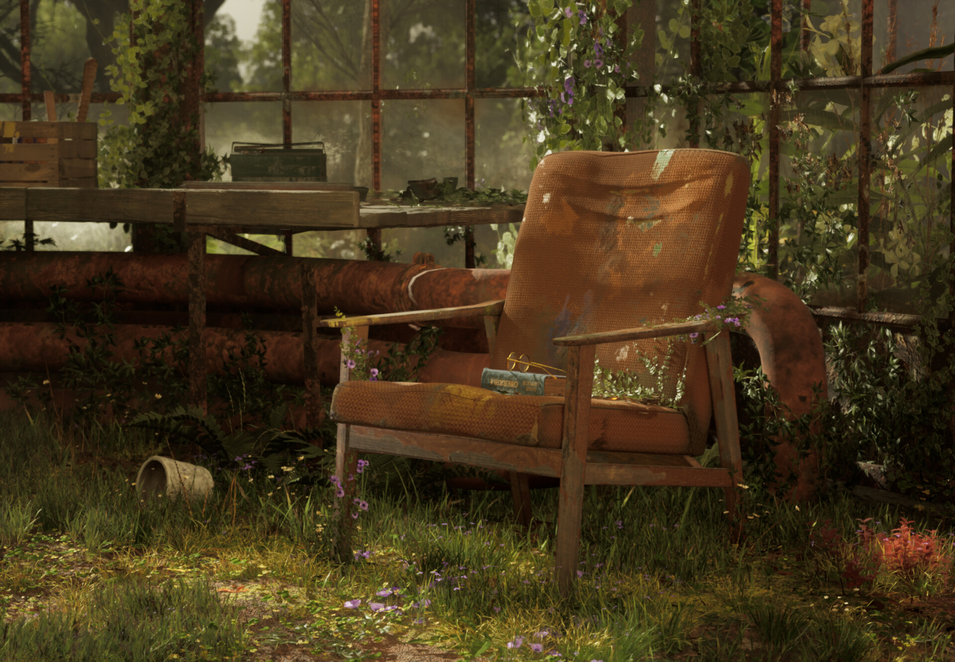 ArtStation Old Greenhouse   Anna Juszczak Anna Juszczak Highresscreenshot12 