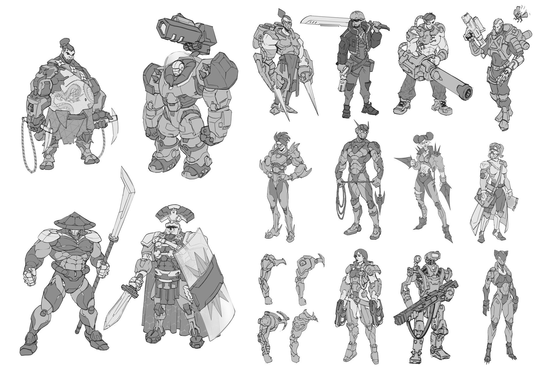 ArtStation - Drafts, study and practice