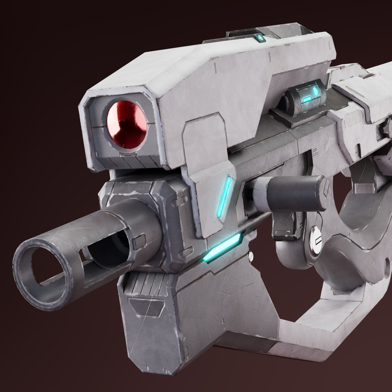 Terminus Frontier Pulse Rifle - Game Model