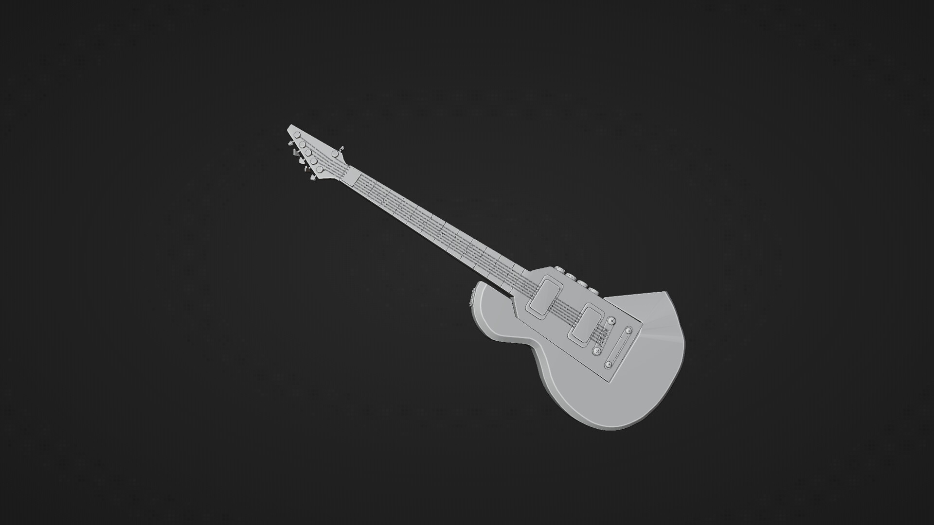 ArtStation - HARD SURFACE : Guitar