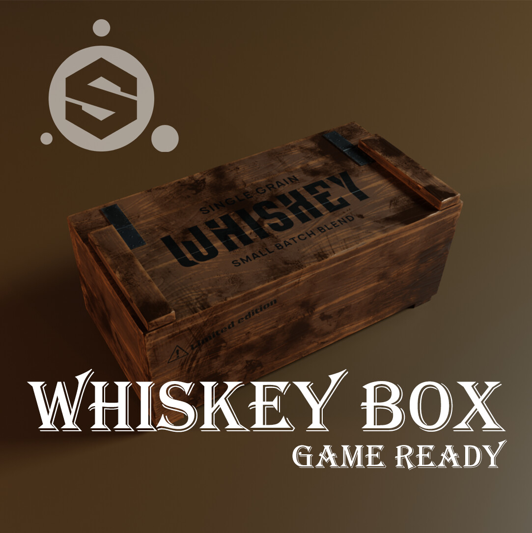 ArtStation - Whiskey Crate