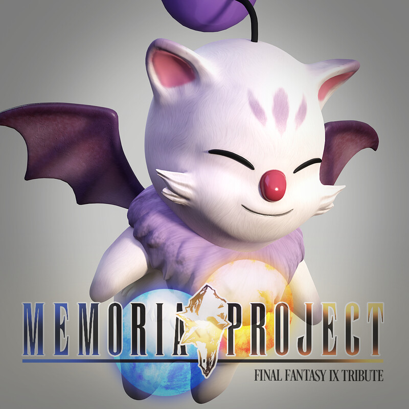 Moogle + Color Variations - Memoria Project (Final Fantasy IX Tribute)