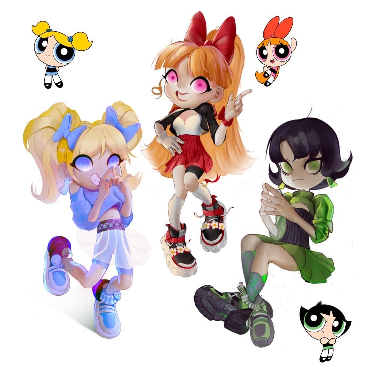 ArtStation - The Powerpuff Girls