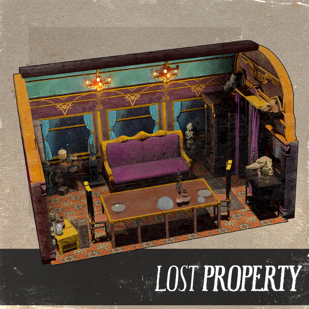 ArtStation - Lost Property - Train