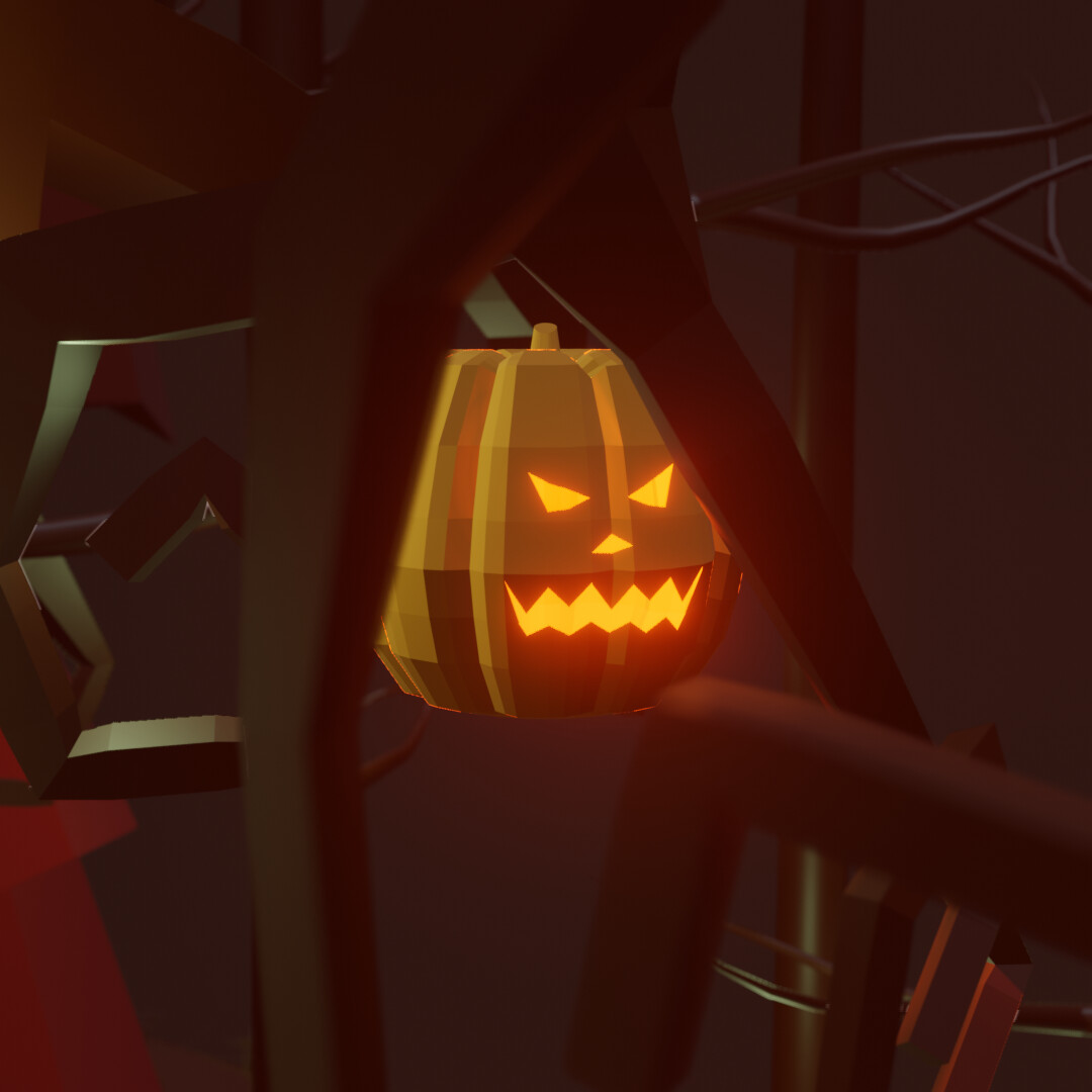 ArtStation - Halloween Lowpoly