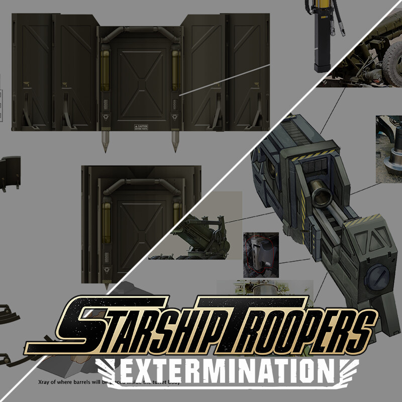 Starship Troopers: Extermination - Props &amp; Etc