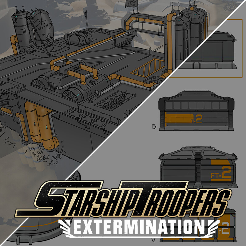 Starship Troopers: Extermination - Fuel Depot