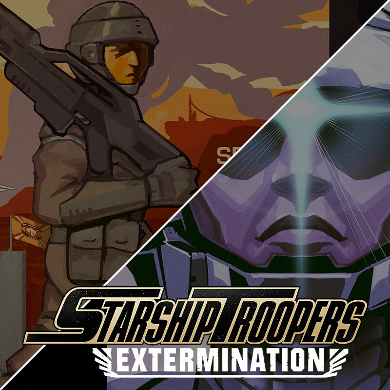 Starship Troopers: Extermination - In-Universe Posters 