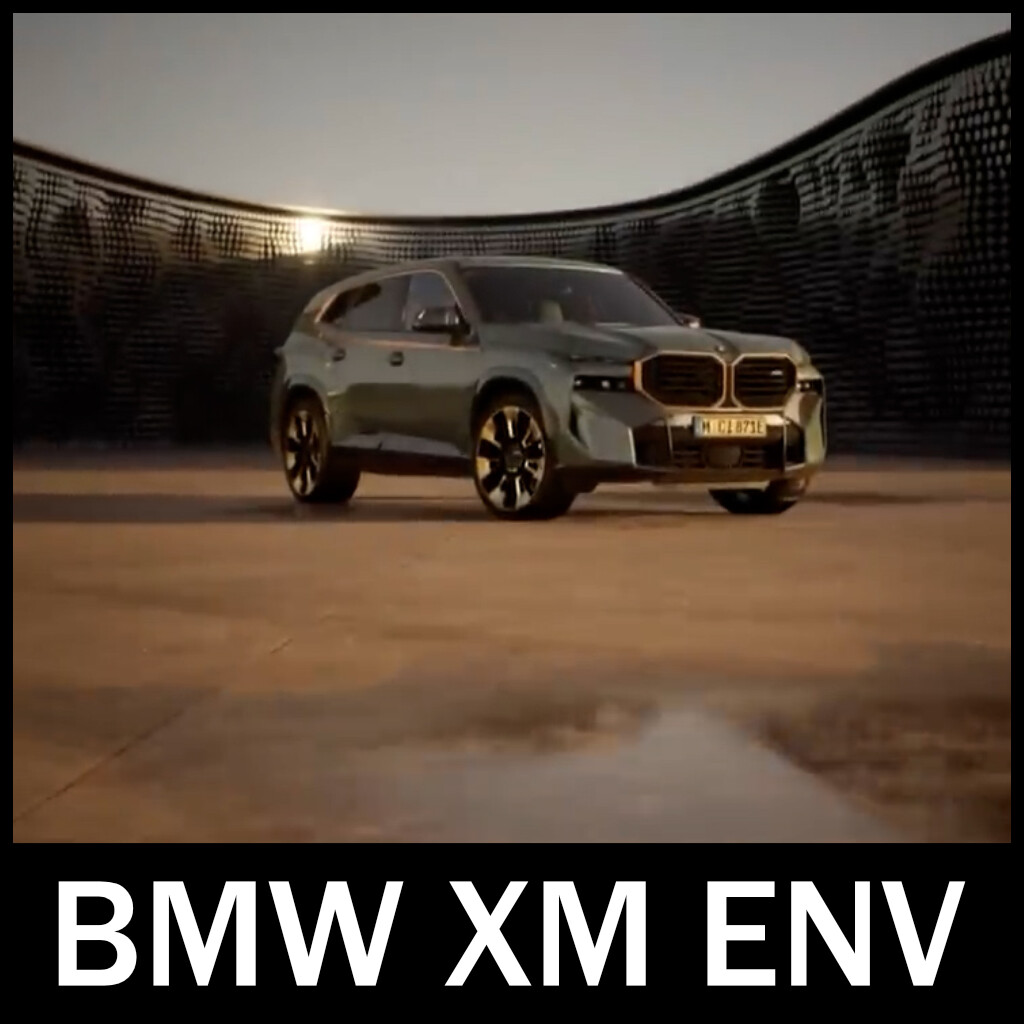 ArtStation - BMW XM - Exterior Environment.
