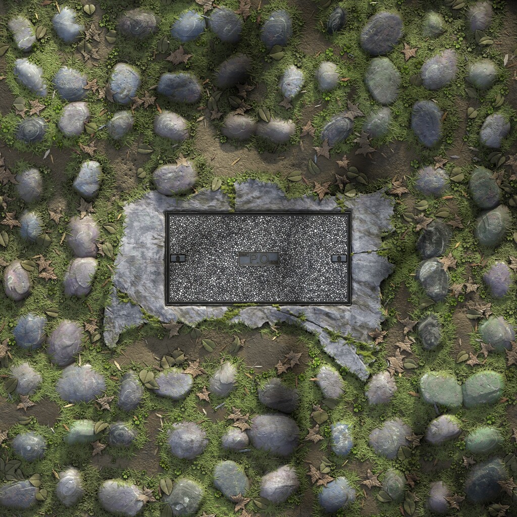 PBR Stone Manhole Material Study