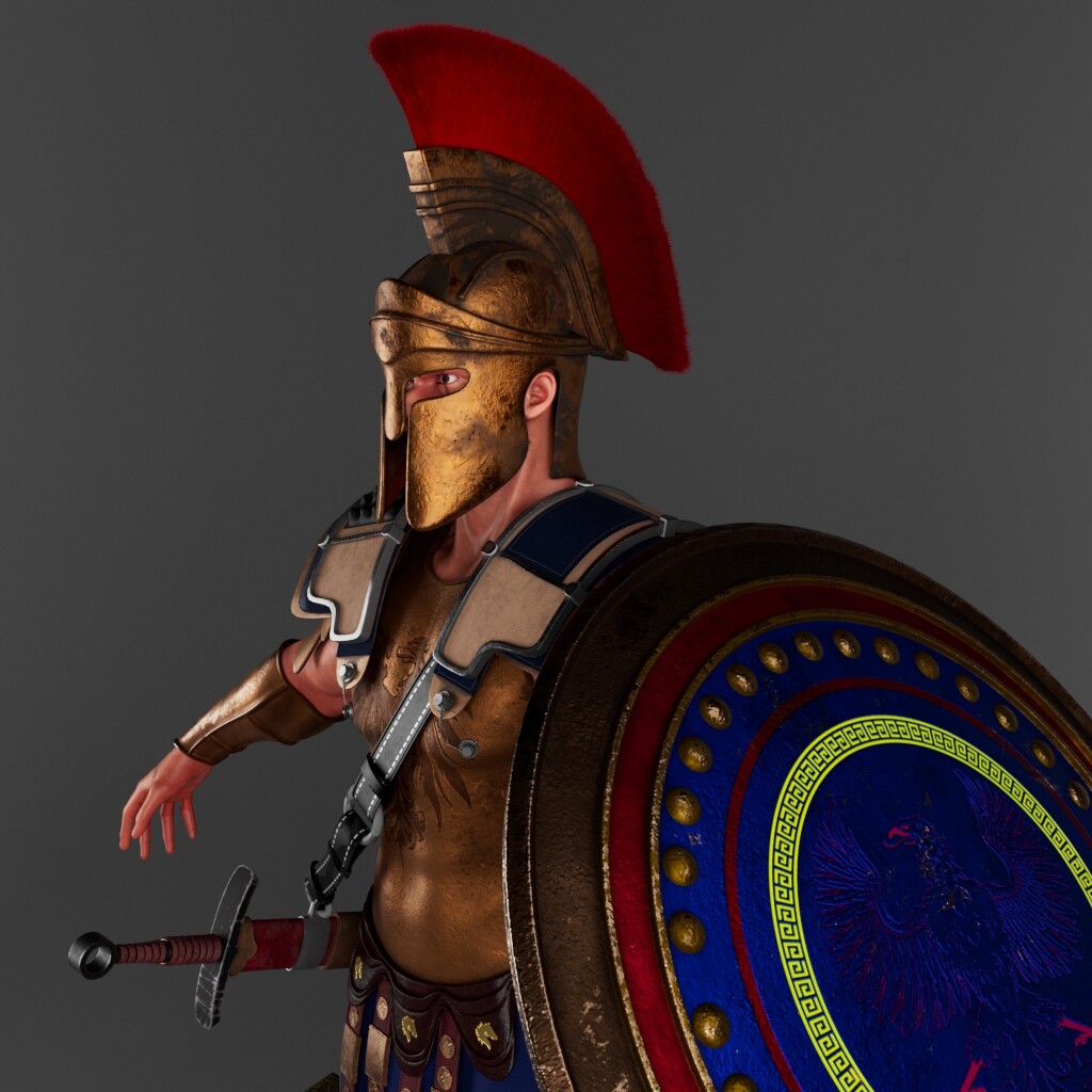 ArtStation - Spartan Warrior