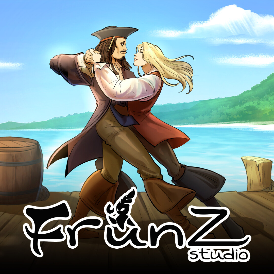 Pirates of the Caribbean: Temptation to kiss (storyboard)