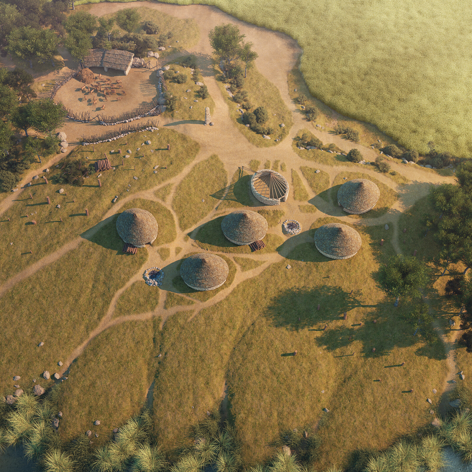 From neolithic to industrial era