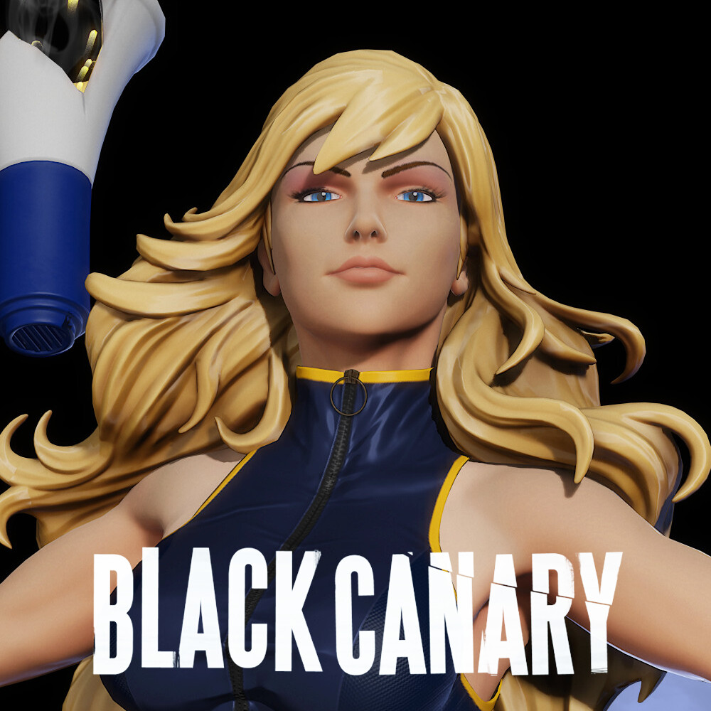 Artgerm's Black Canary Fan Art