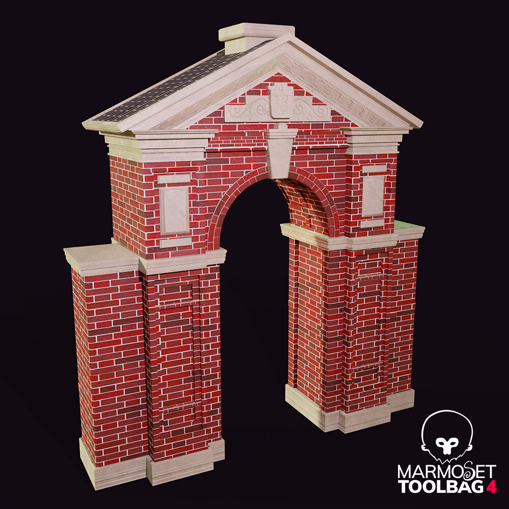 ArtStation - Harvard Gate