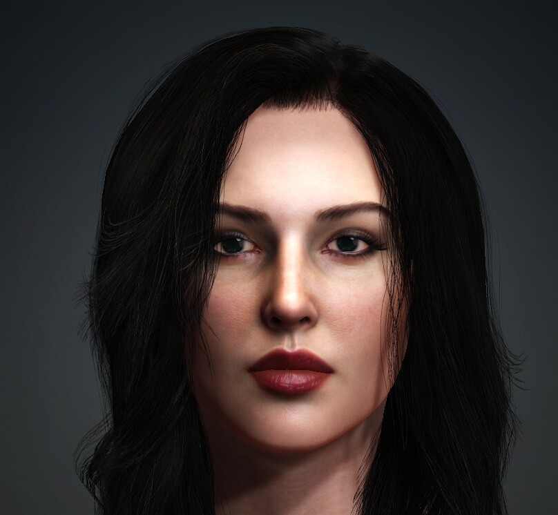 ArtStation - Monica - Game NPC