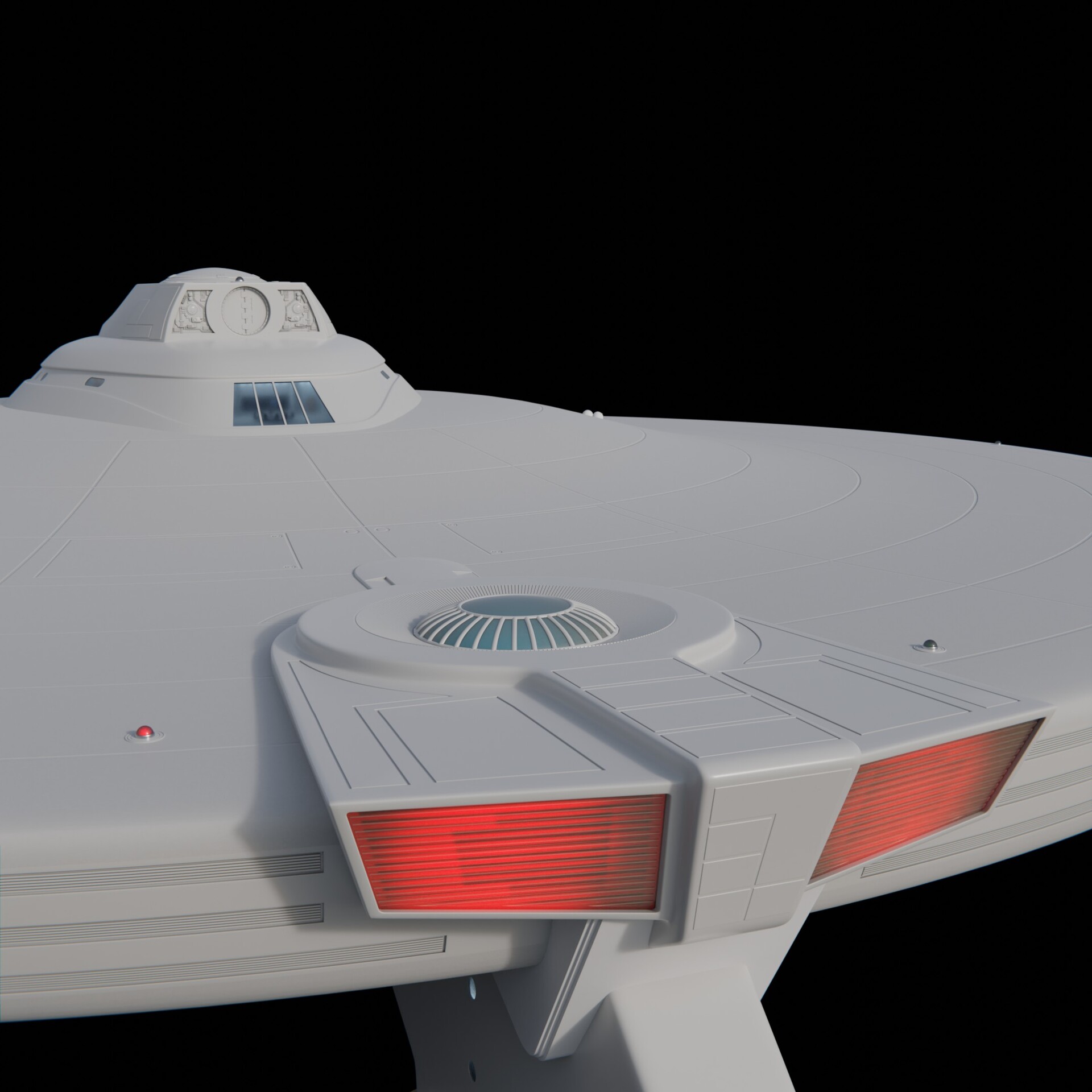 ArtStation - USS Enterprise 1701-A WORK IN PROGRESS