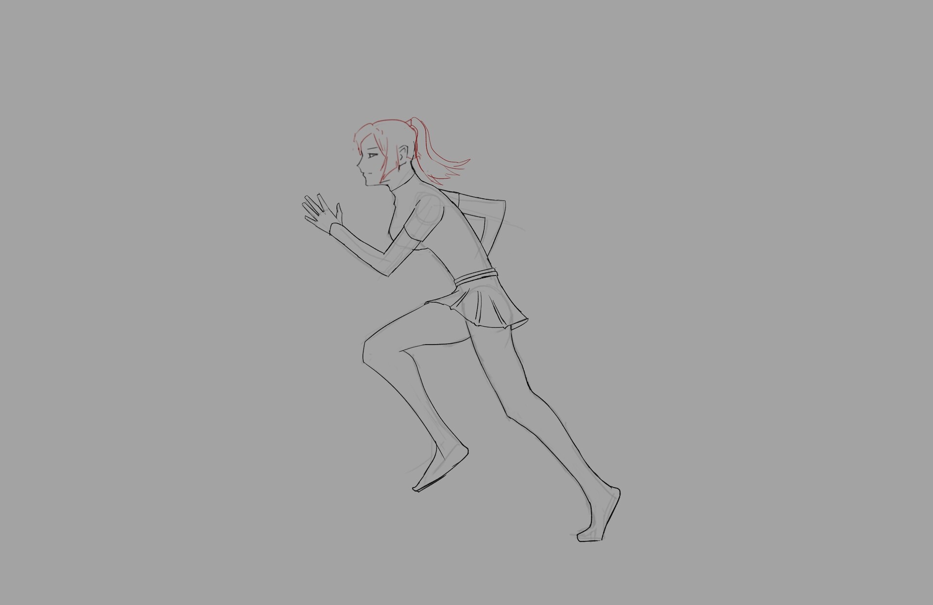 ArtStation Run Girl Run