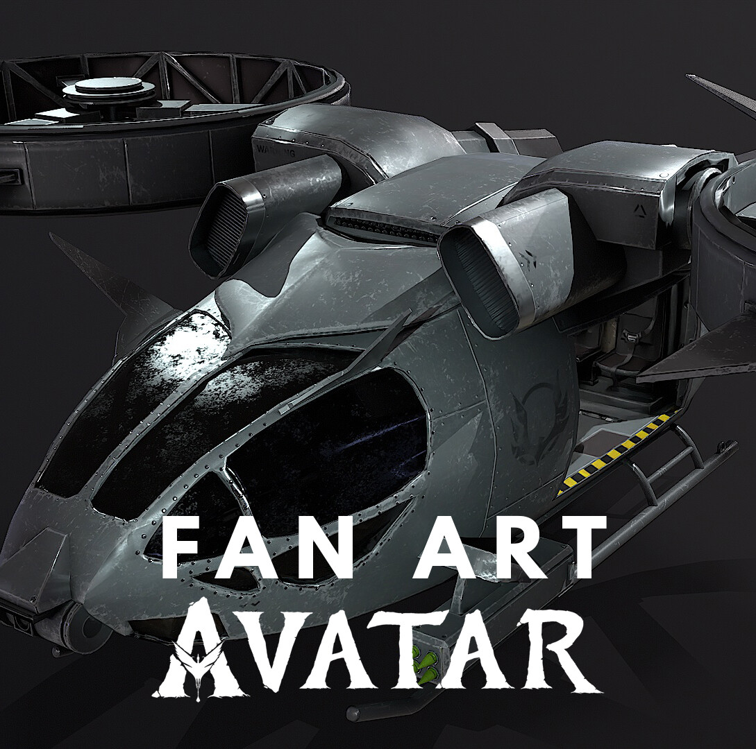 ArtStation - Avatar - Scorpion Helicopter