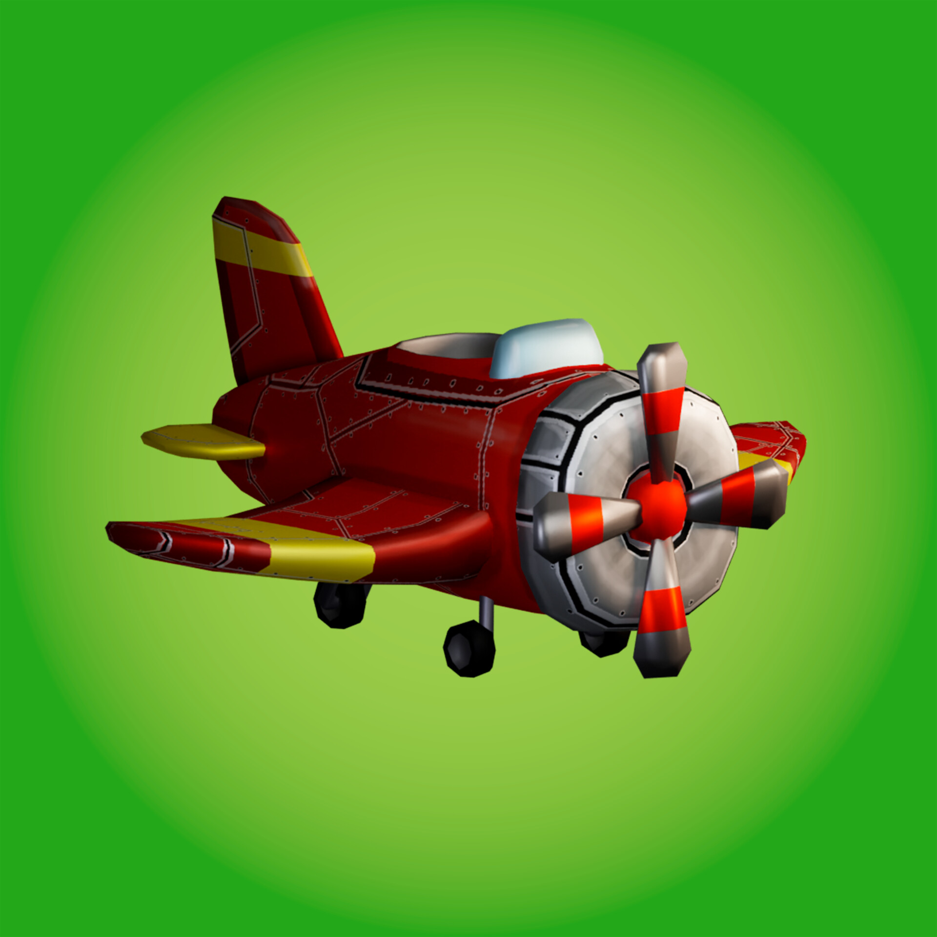 ArtStation NFT Jagers Prop Plane