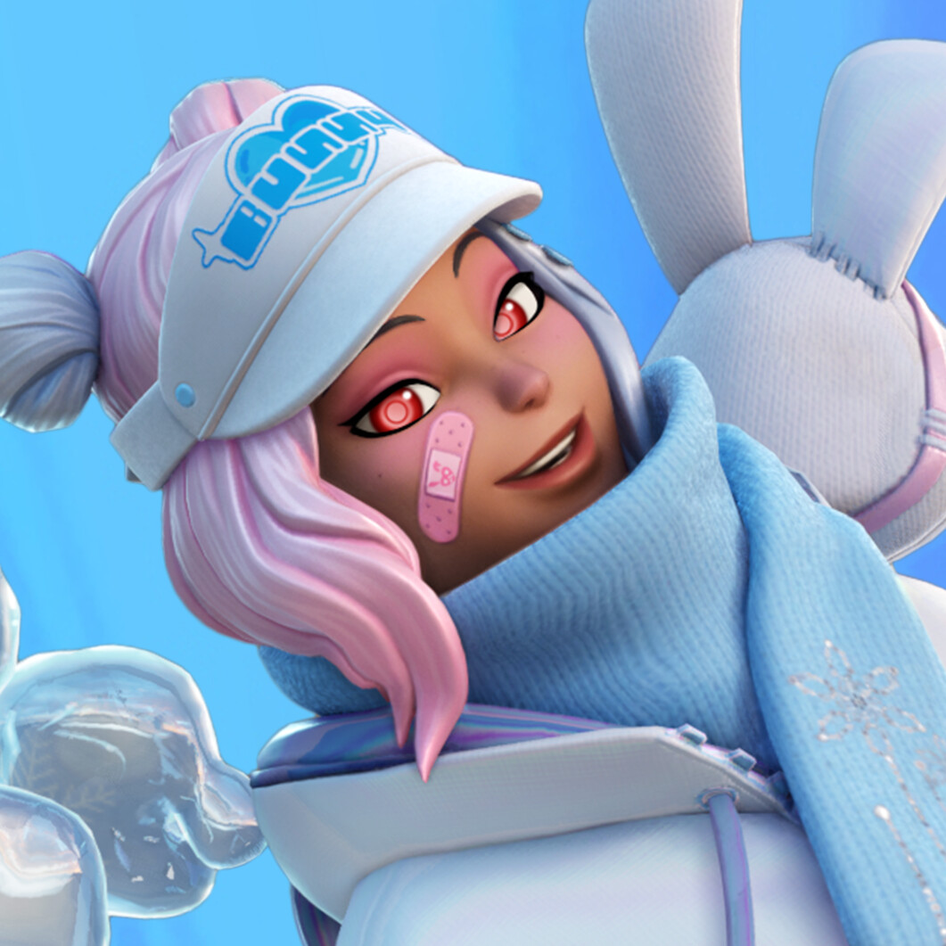 ArtStation - Fortnite| Leelah Snow Day Skin