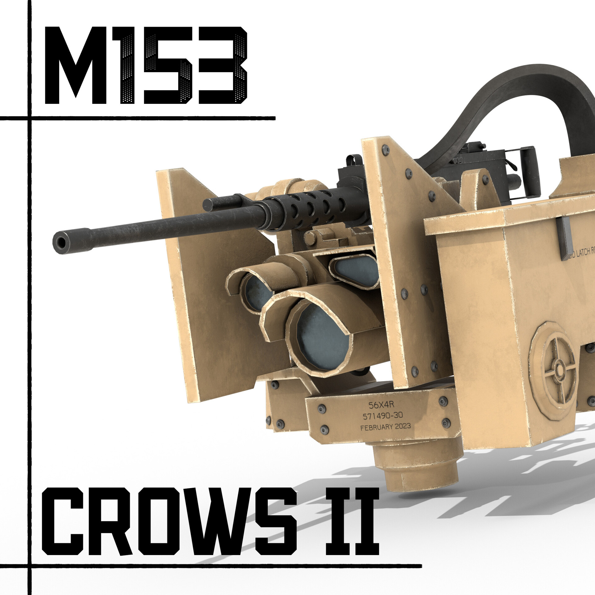 ArtStation - M153 CROWS II
