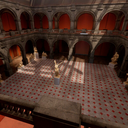 ArtStation Patio de la Antigua Academia de San Carlos