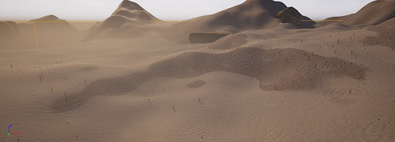 ArtStation - Unreal Desert Landscape Mat w/ Unreal & Unity Water Shaders