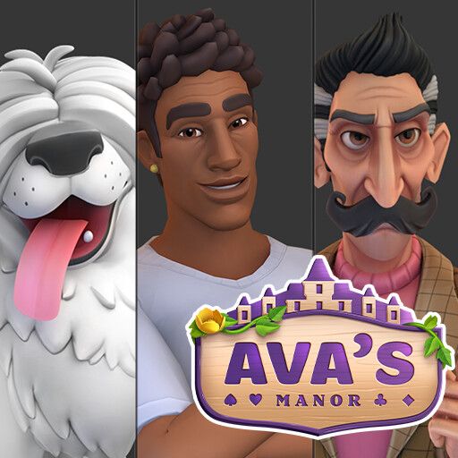 ArtStation Ava's Manor A Solitaire Story Characters