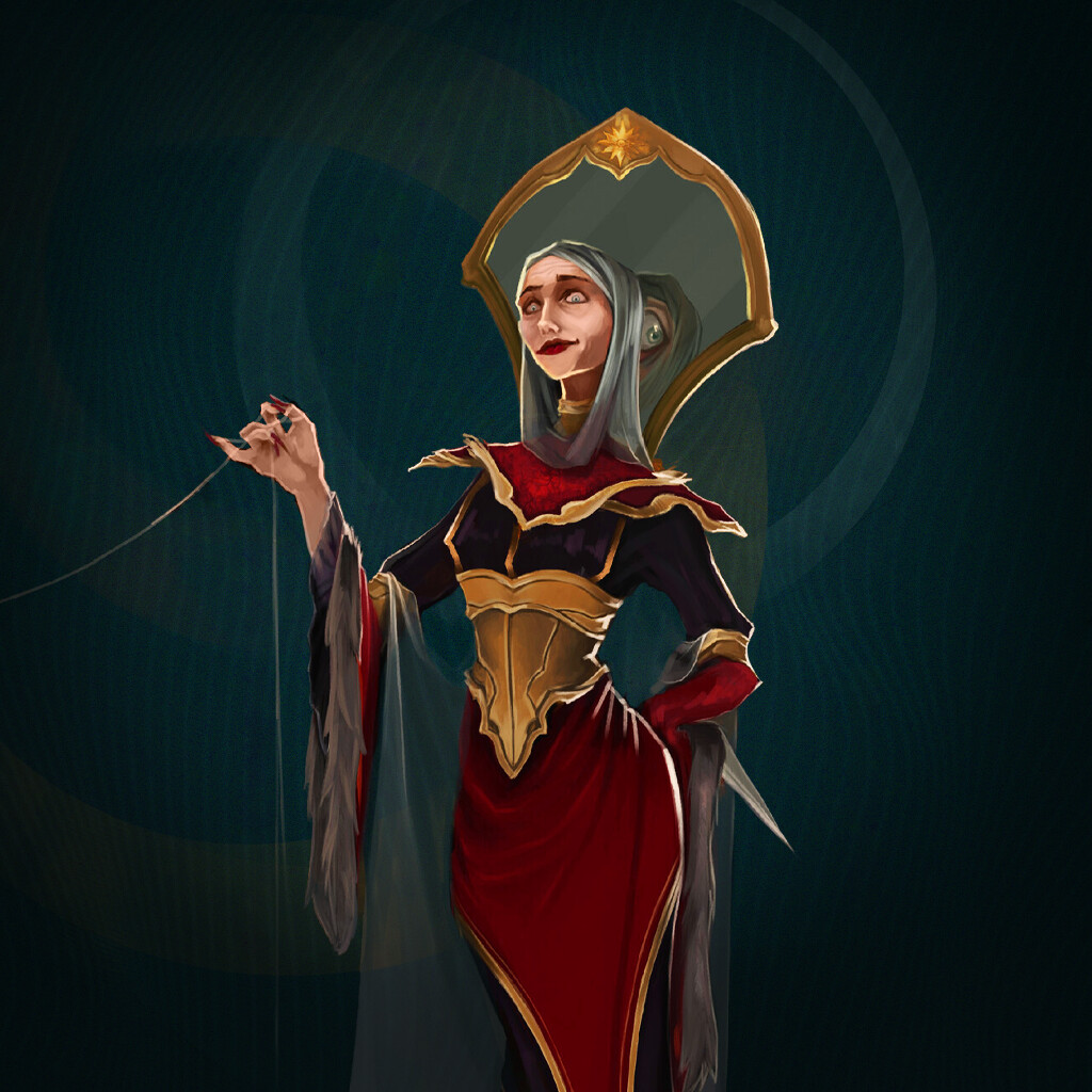 ArtStation - Character Design and Animation - Evelyn, the Tech Merchant