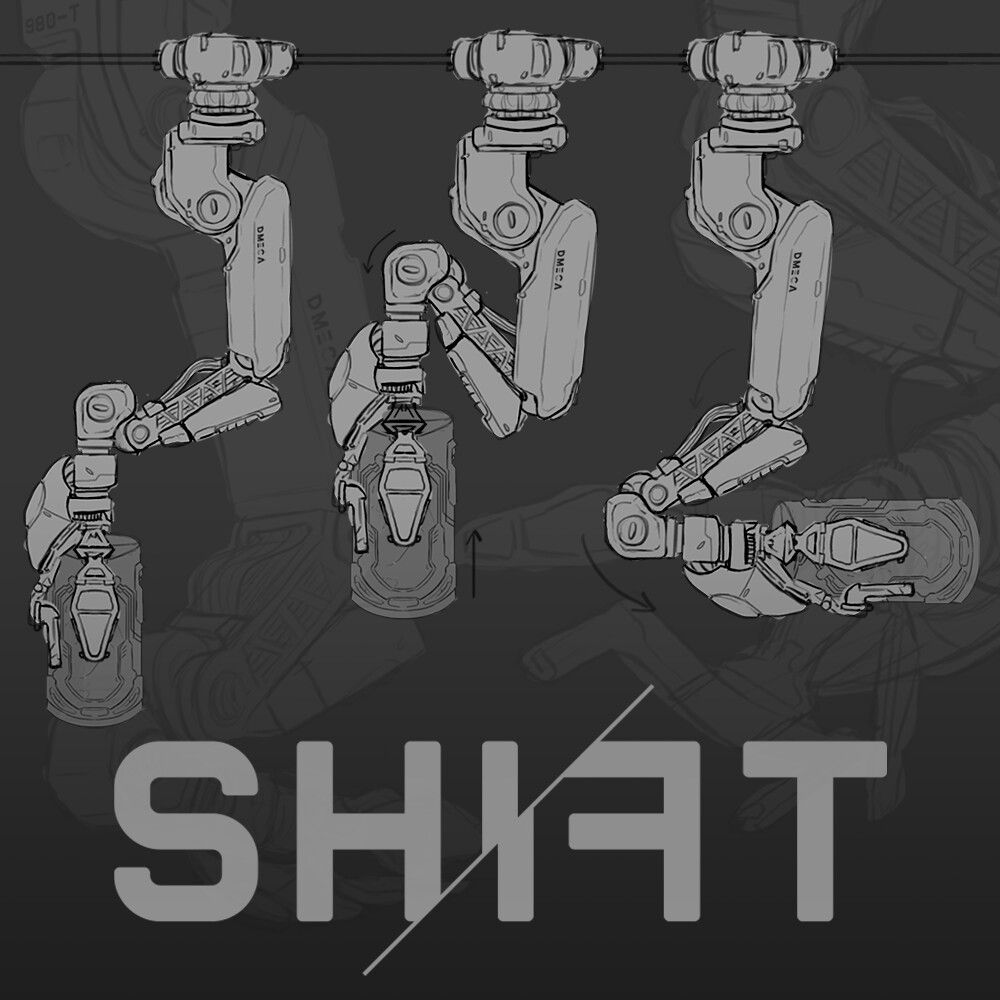 ArtStation - SHIFT - Mechanical Arm