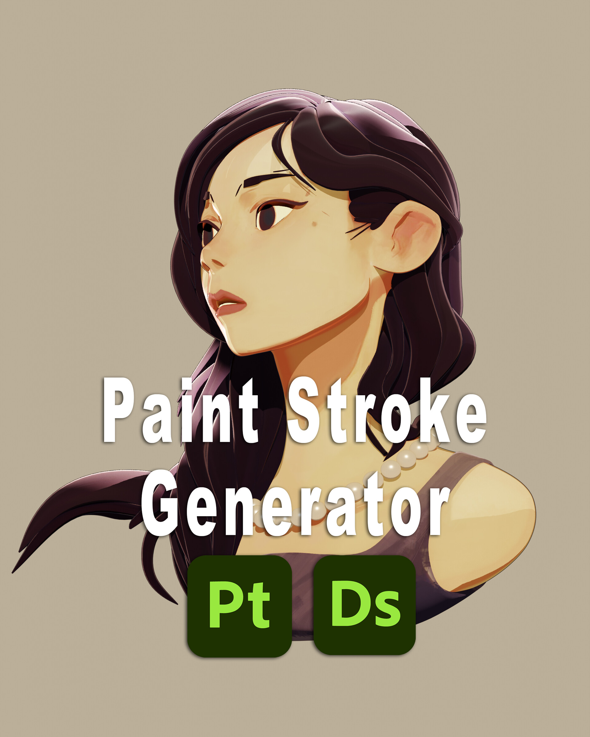 ArtStation Paint Stroke Generator