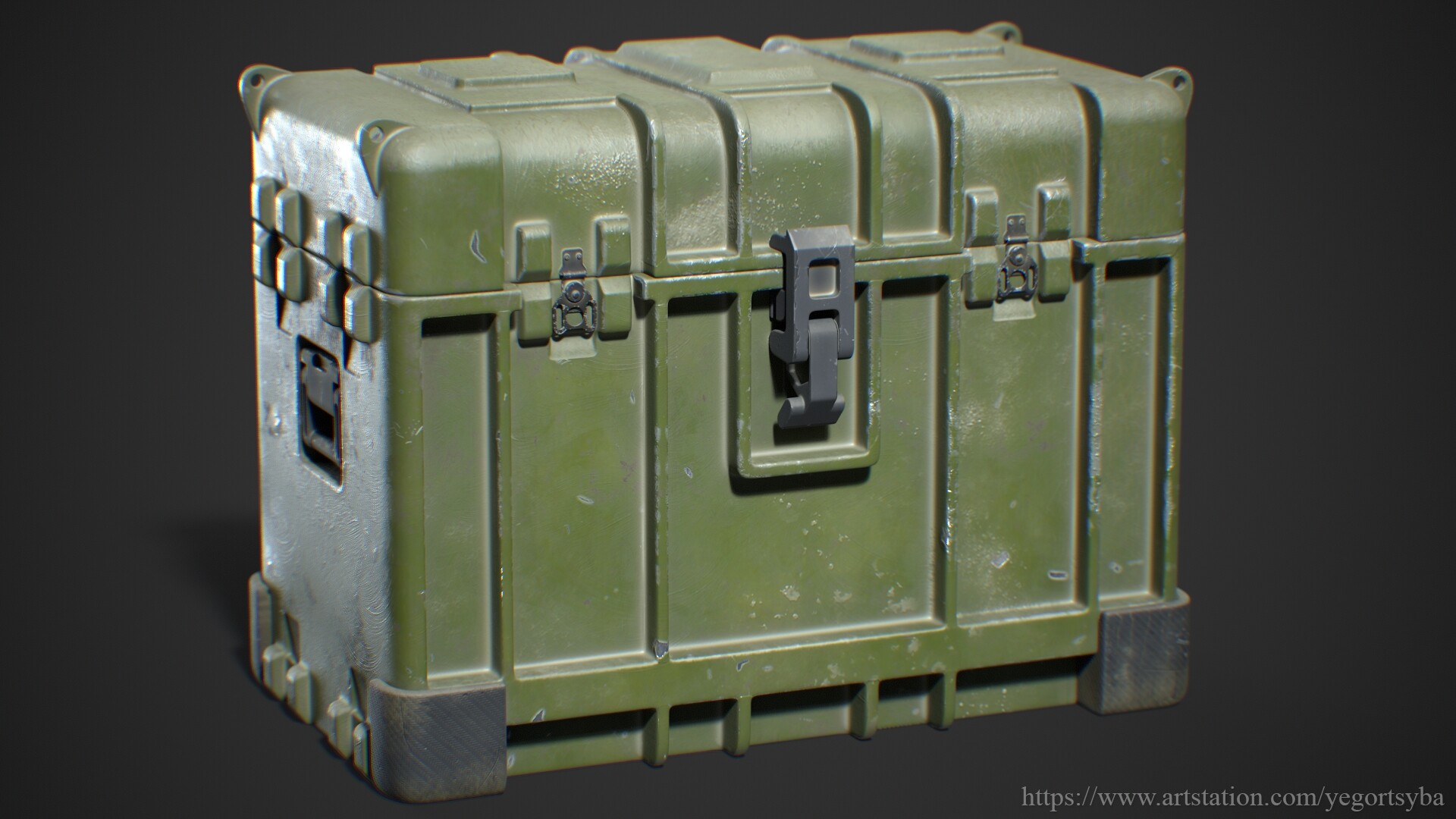 ArtStation - Military Case 3D prop