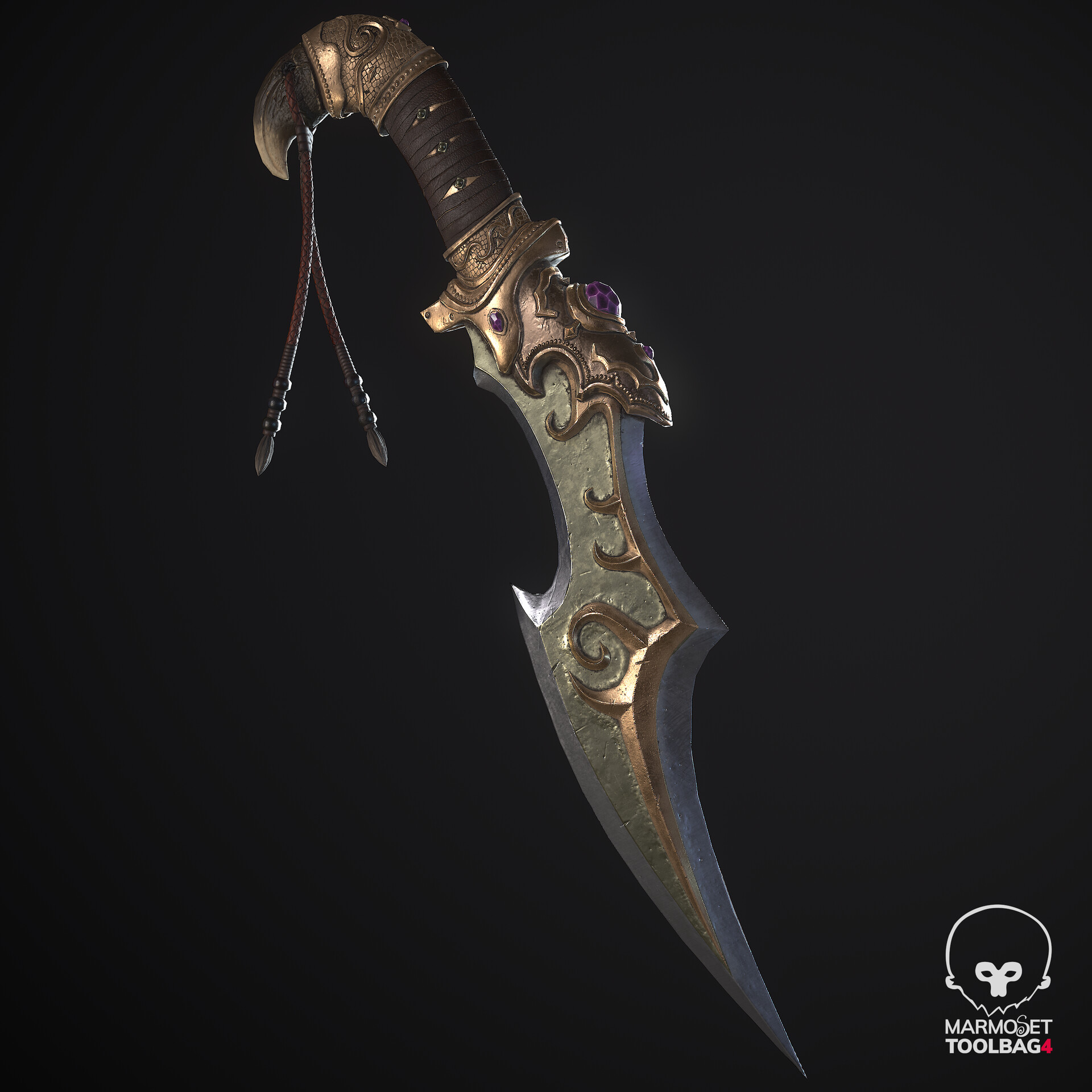 ArtStation - Fantasy Dagger