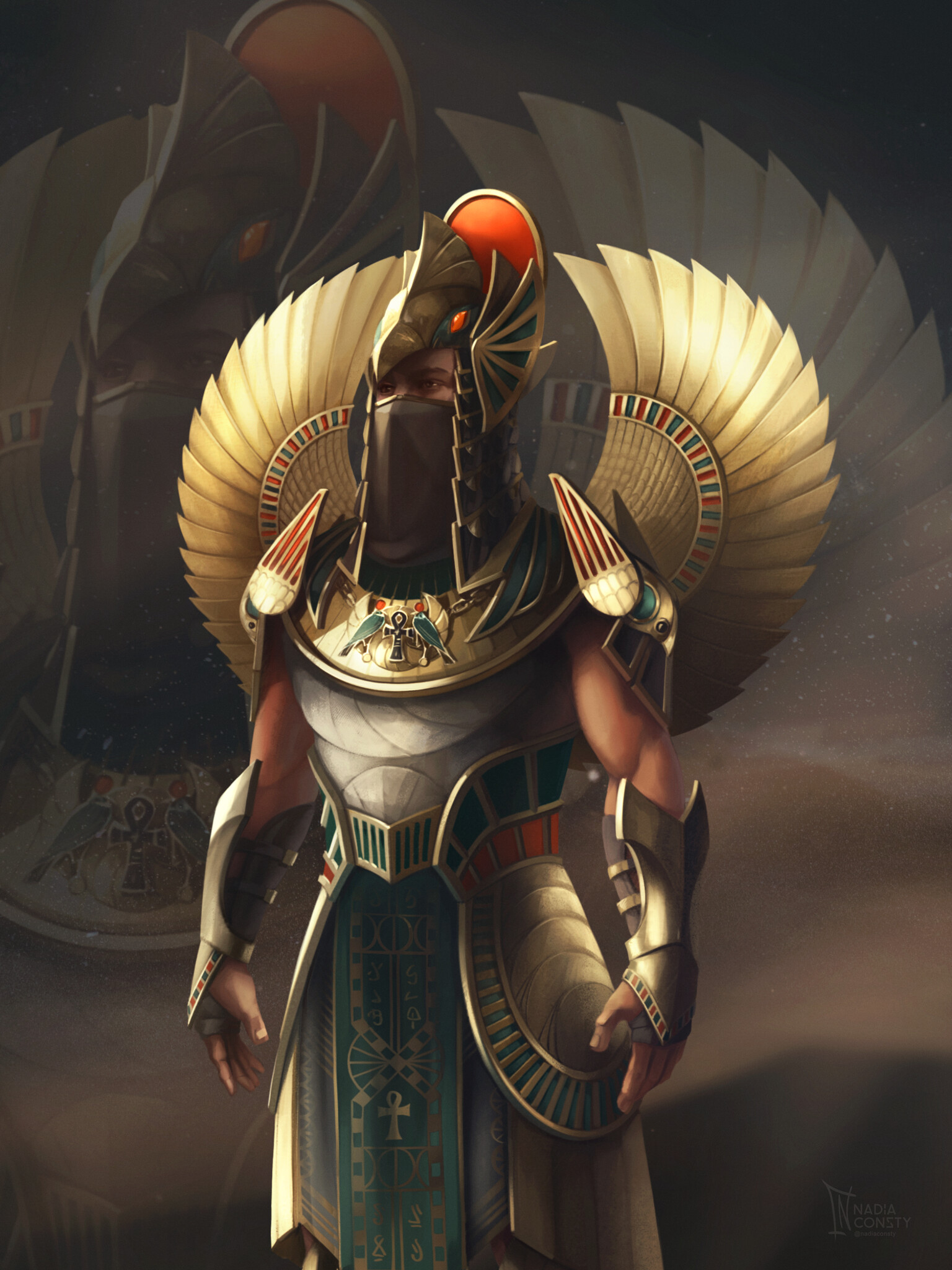 ArtStation - The Ancient Egyptian Warrior