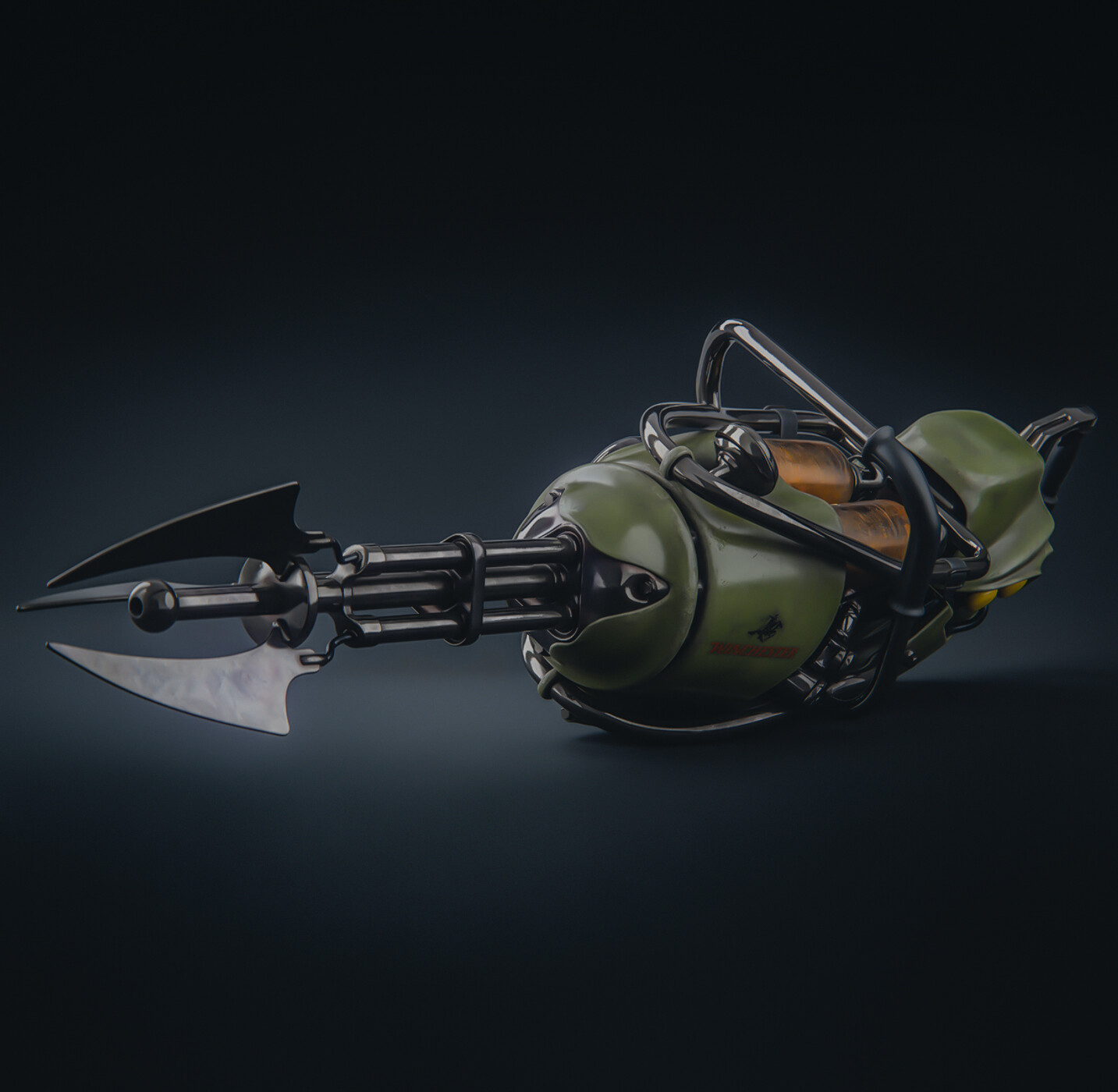 ArtStation - Fallout - P94 Plasma Caster